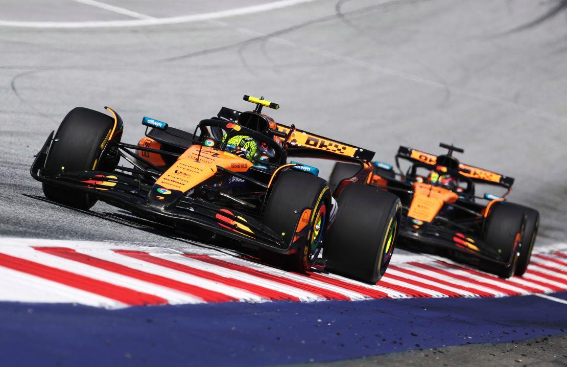 迈凯伦翻盘索伯车队,诺里斯关键制胜 迈凯伦翻盘索伯车队,诺里斯关键制胜